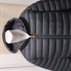 Save the Duck dark green puffer jacket. Mint condition. XXL